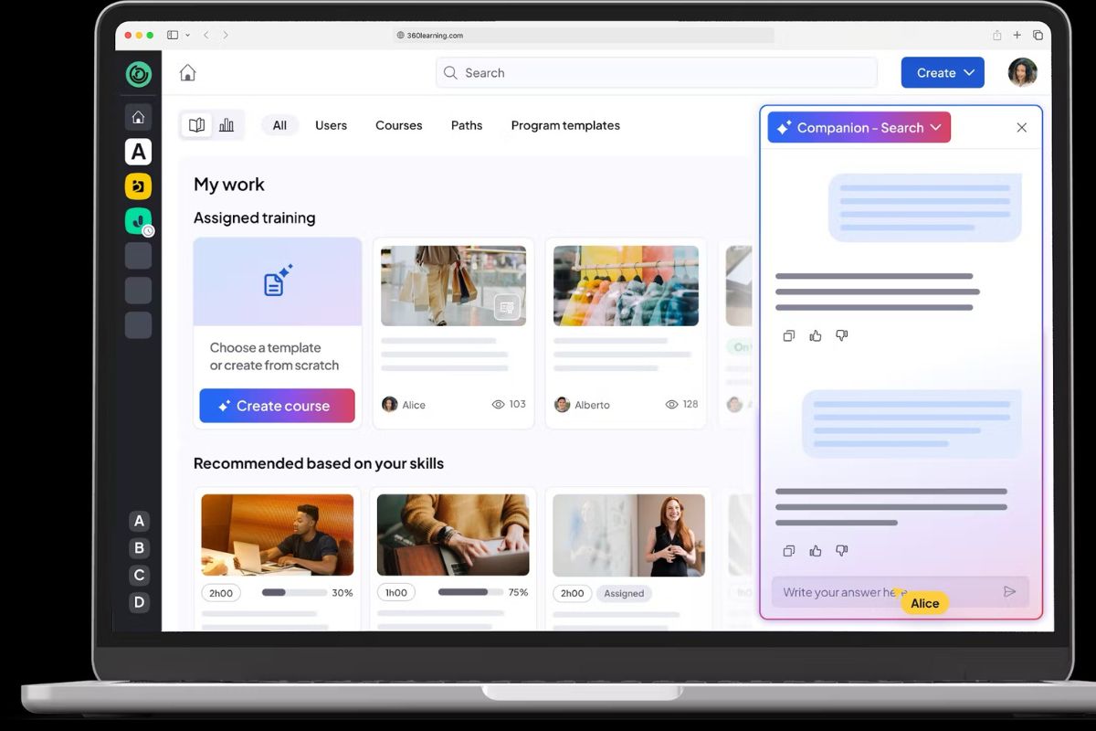 360Learning platform overview
