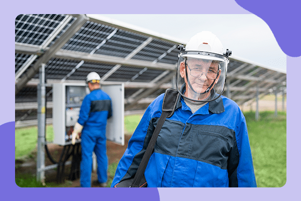 cognitive learning theory in training with solar equipment installation