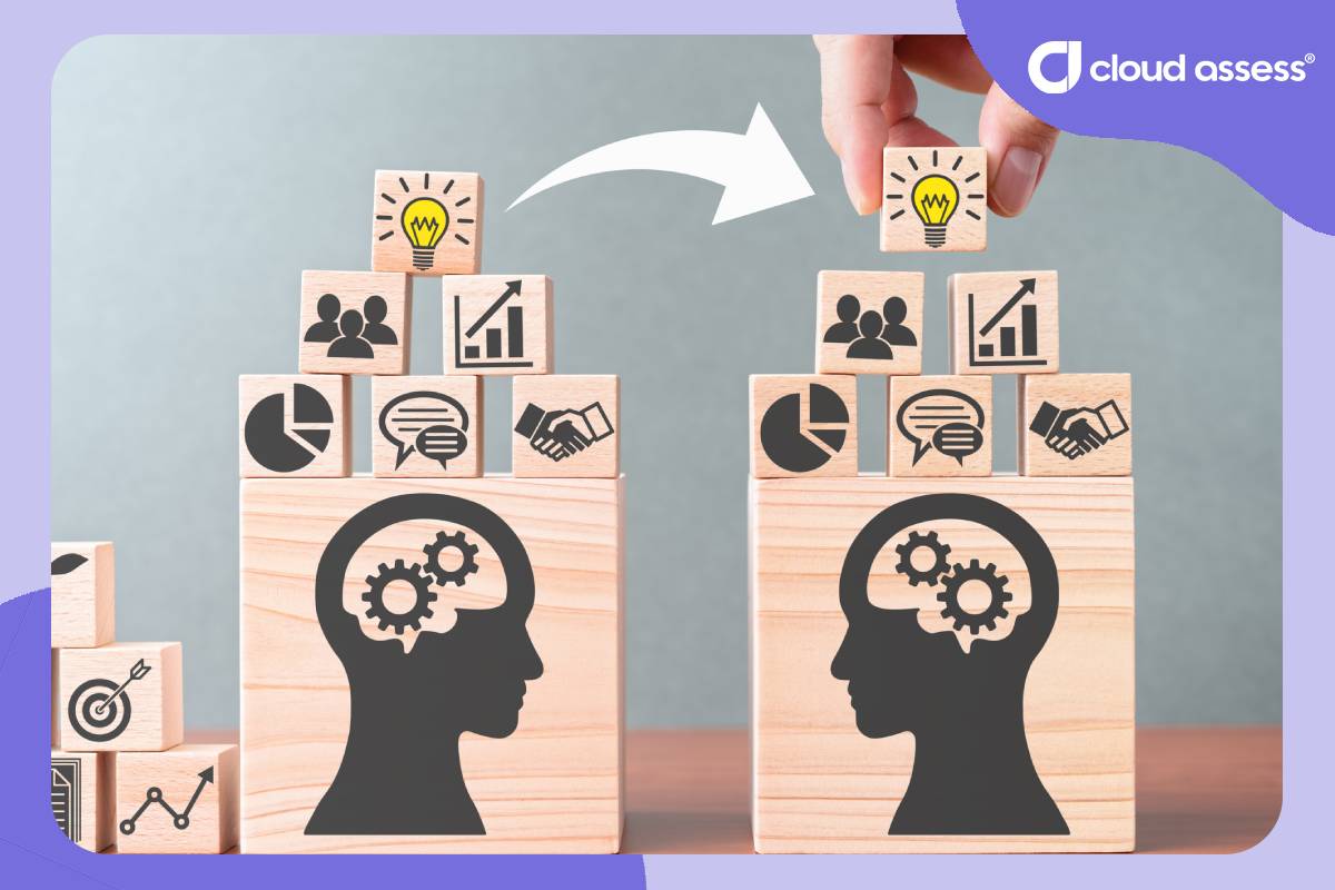 an illustration of knowledge transfer