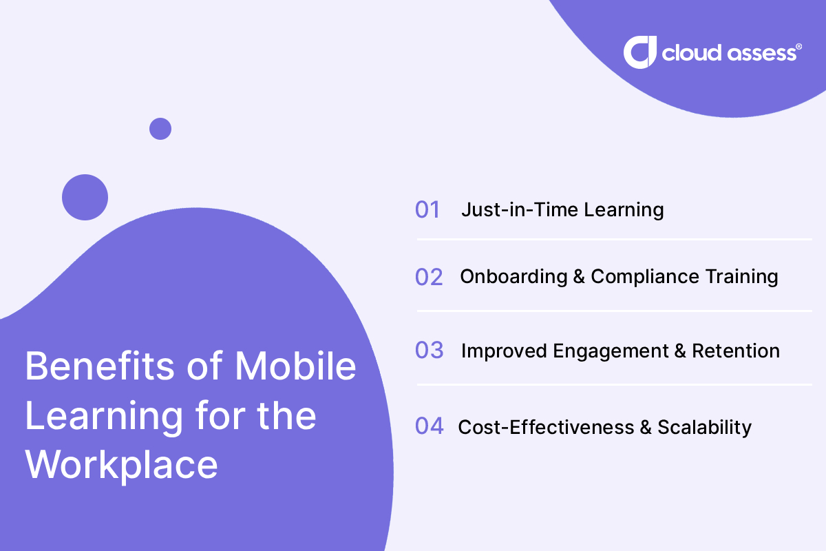 benefits of mobile learning for the workplace