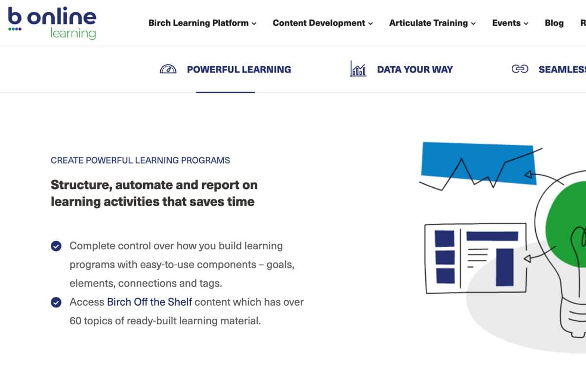 Birch Learning Platform Online Learning Platform