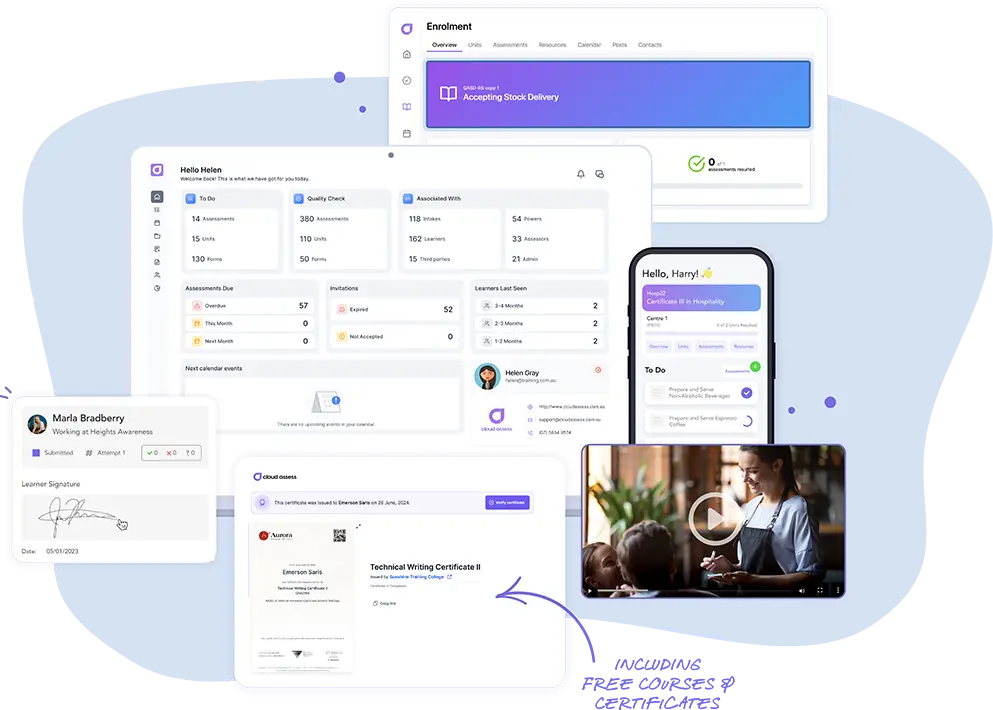 cloud assess as an example of digital learning platform