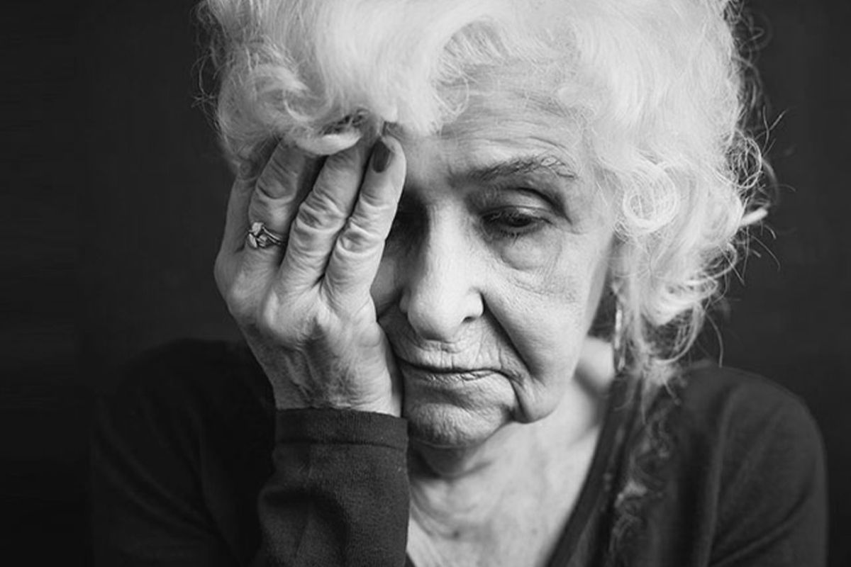 an elder experiencing abuse