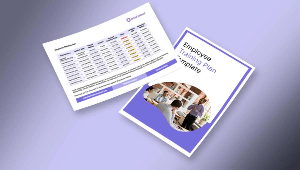 Employee training plan template body image 1