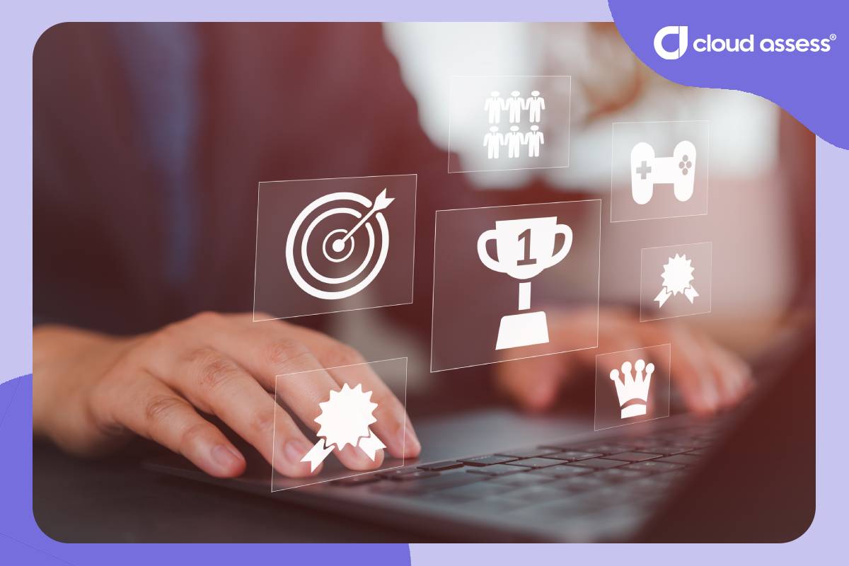 Gamification in eLearning illustration