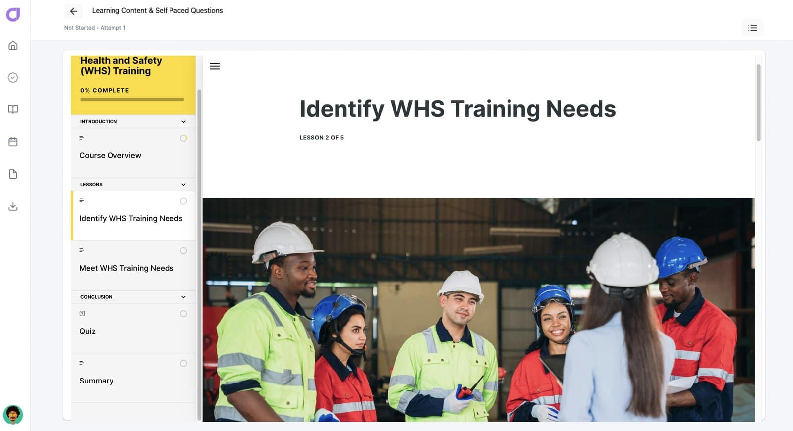 Implement effective Workplace Health and Safety Training Course