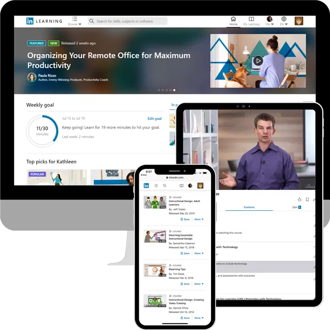 linkedin learning as an example of udemy alternative