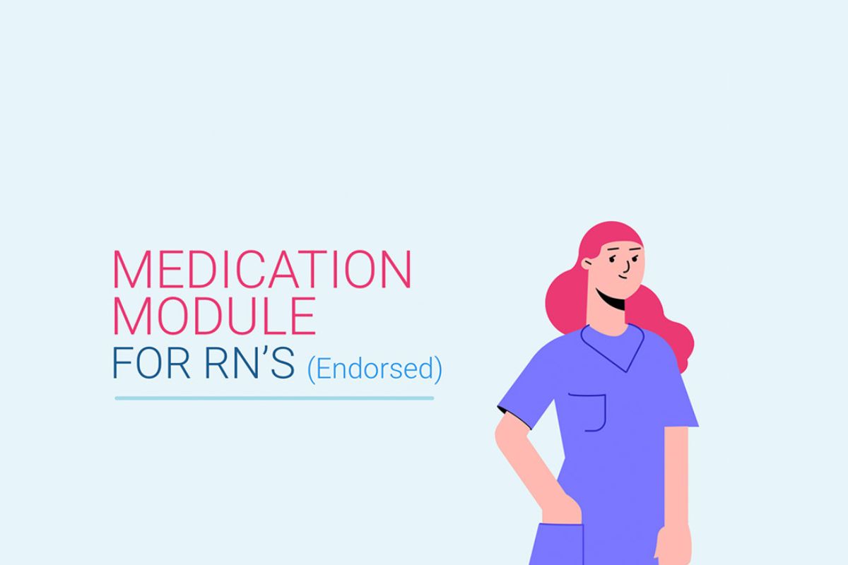 a registered nurse course specifically on medications