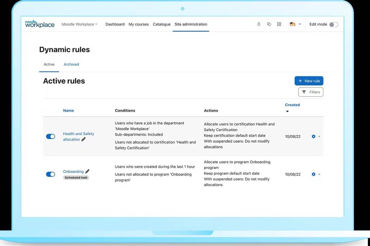 Moodle Cornerstone Learning Alternative