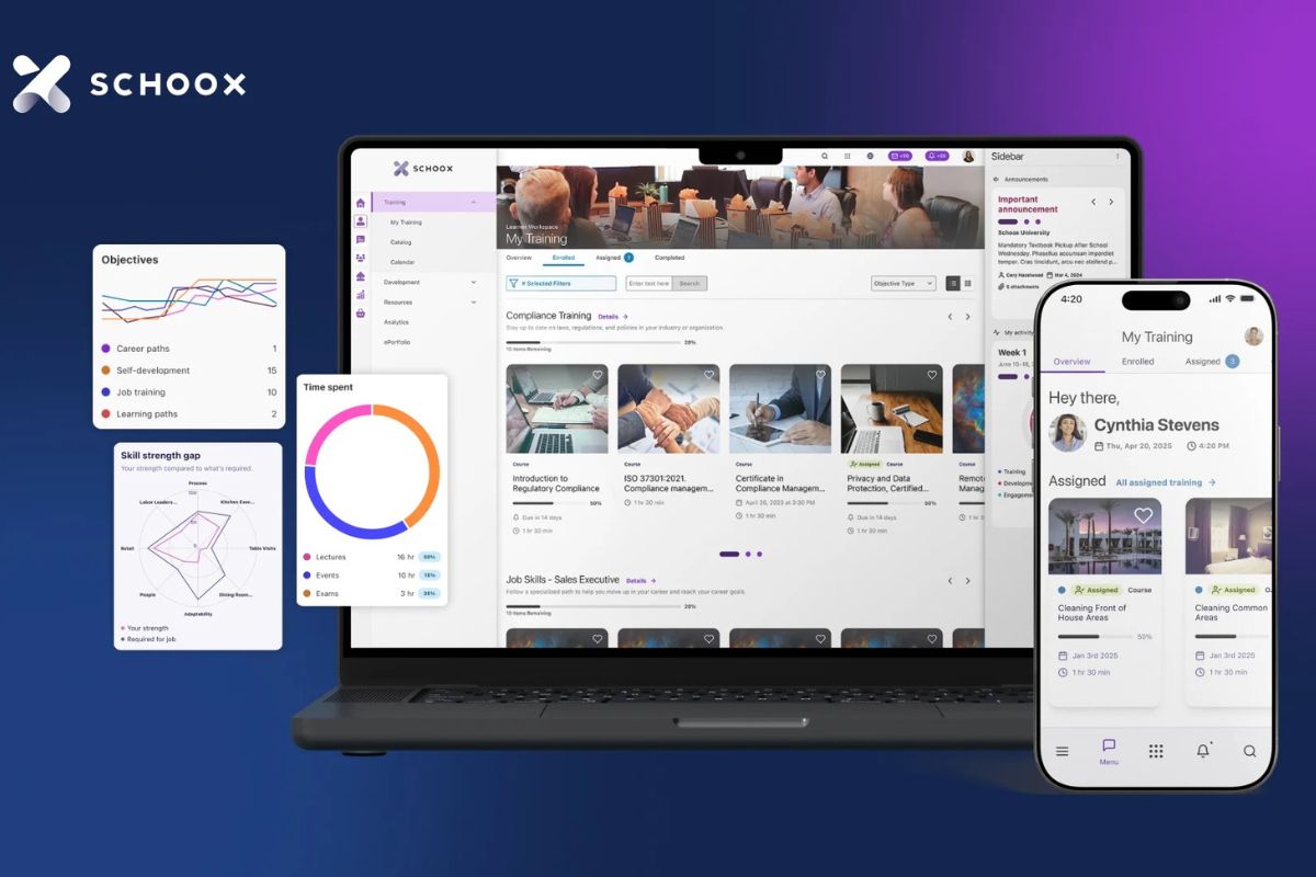 schoox as an alternative to saba lms