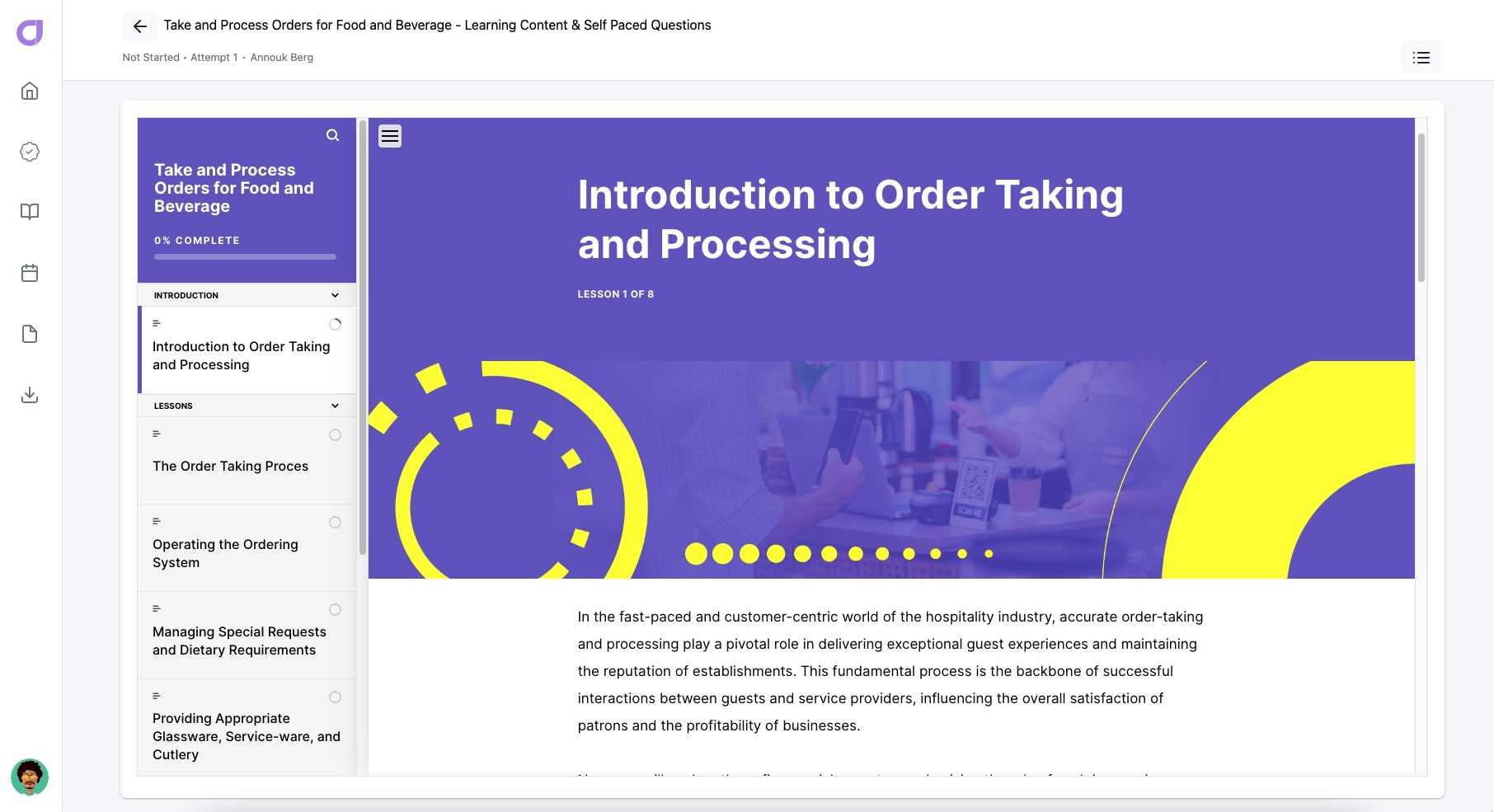 Take and Process Orders for Food and Beverage screenshot 1