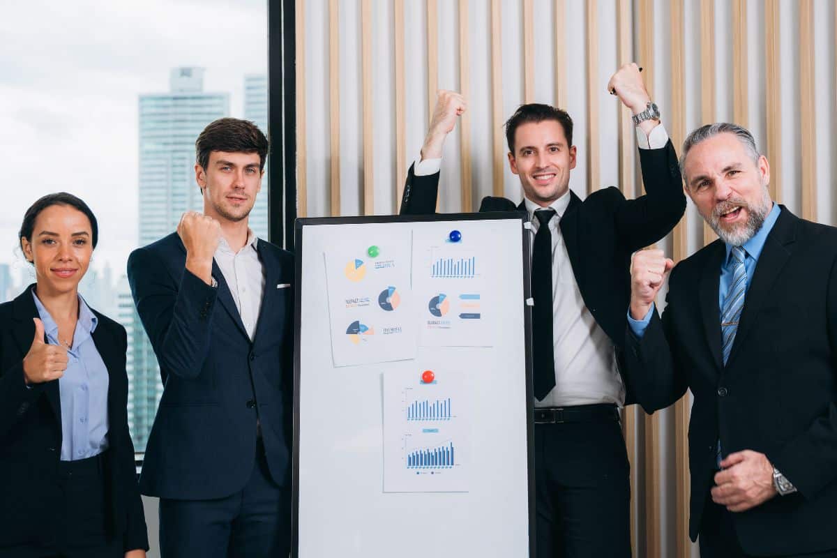 Success of training objectives measured by team