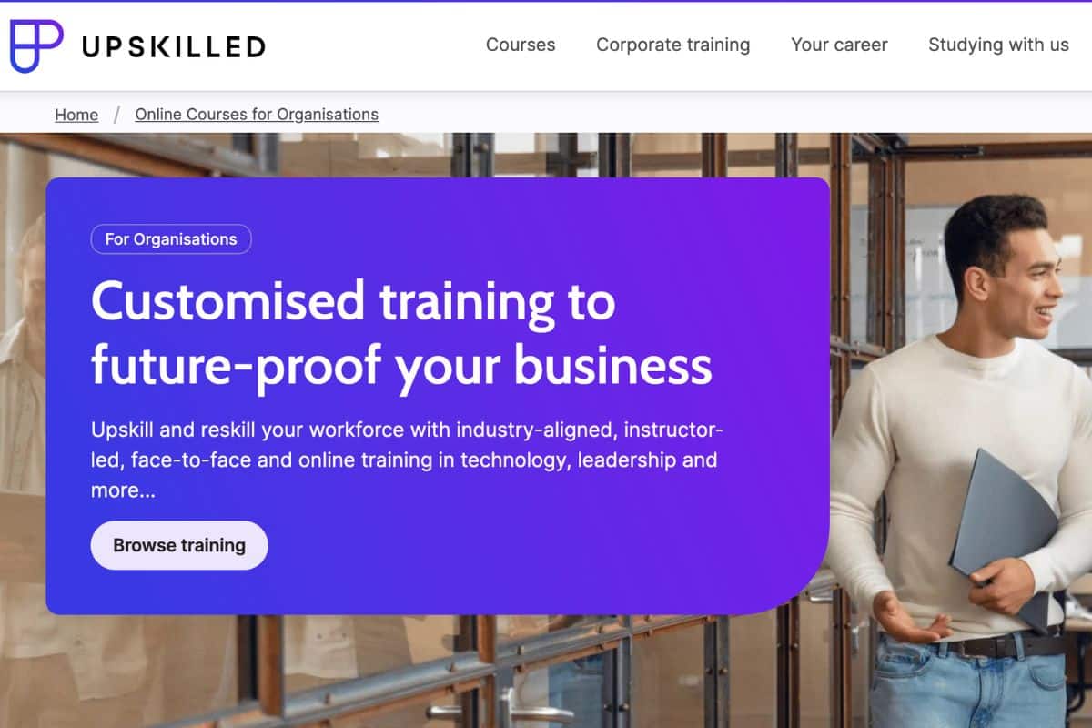 Upskilled Online Learning Platform