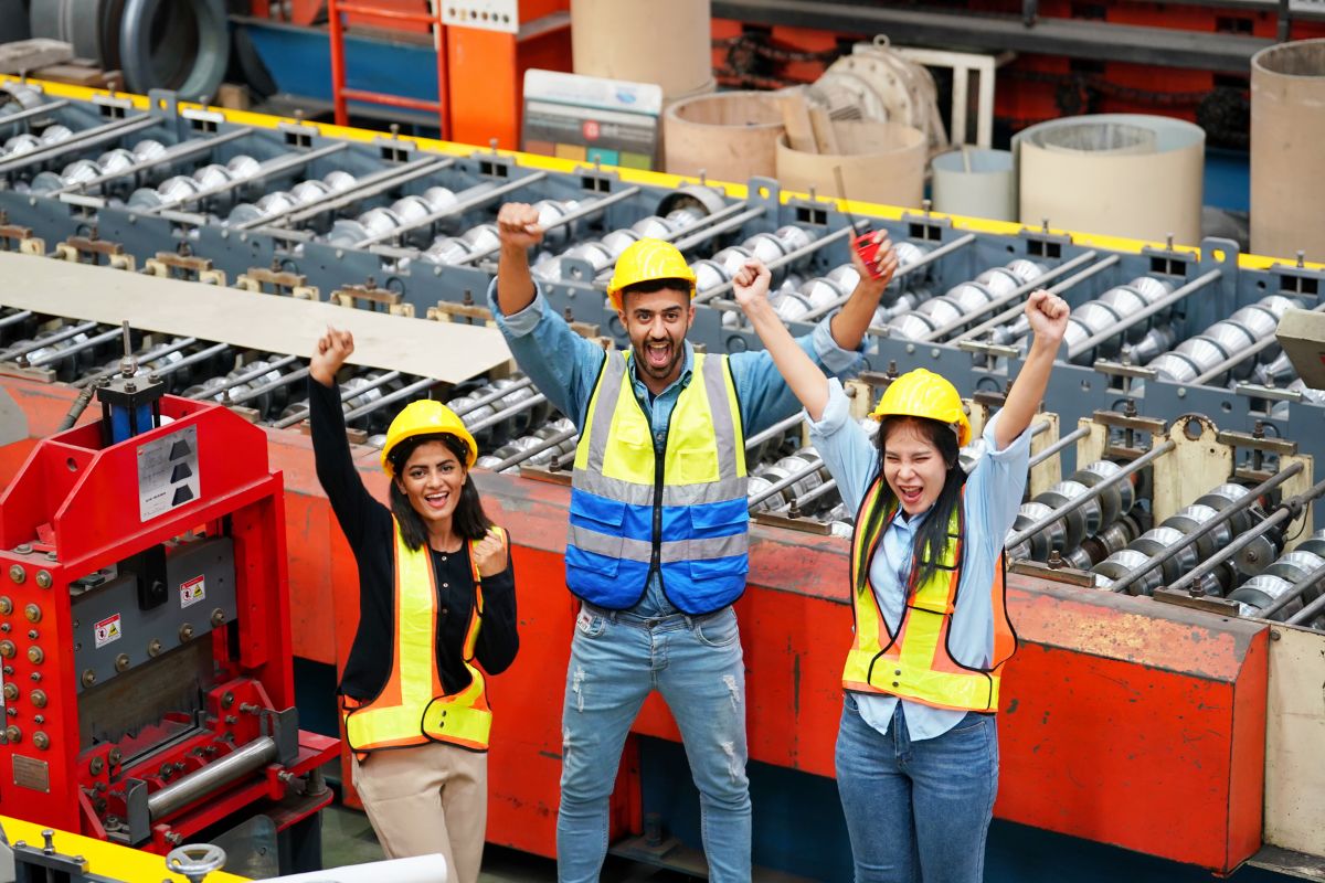 Successful holistic assessment example celebrated by workers