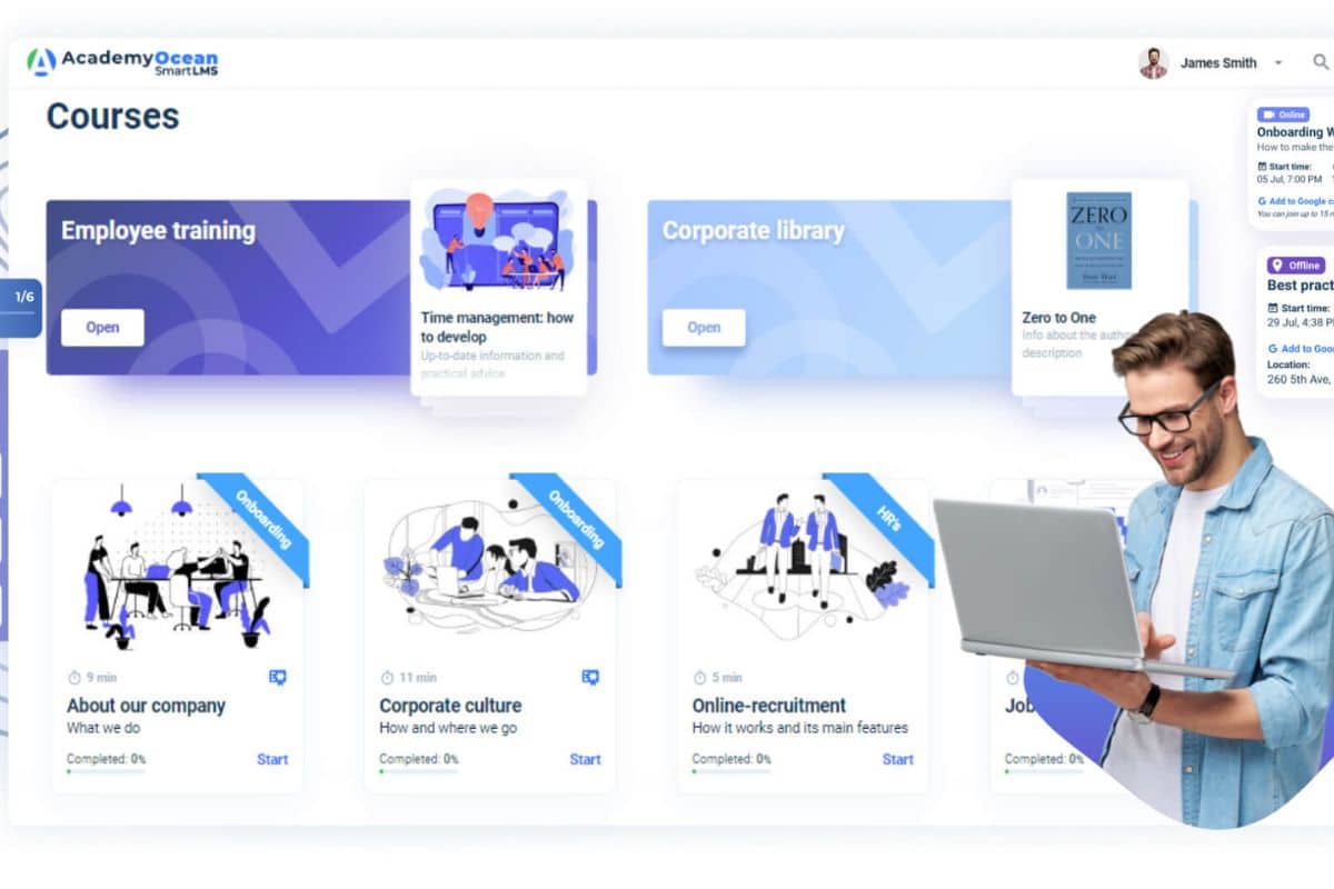 academy ocean induction training software