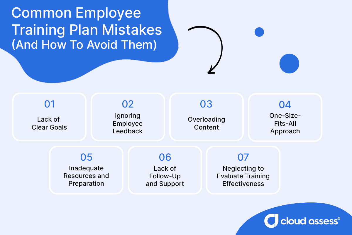 common employee training plan mistakes