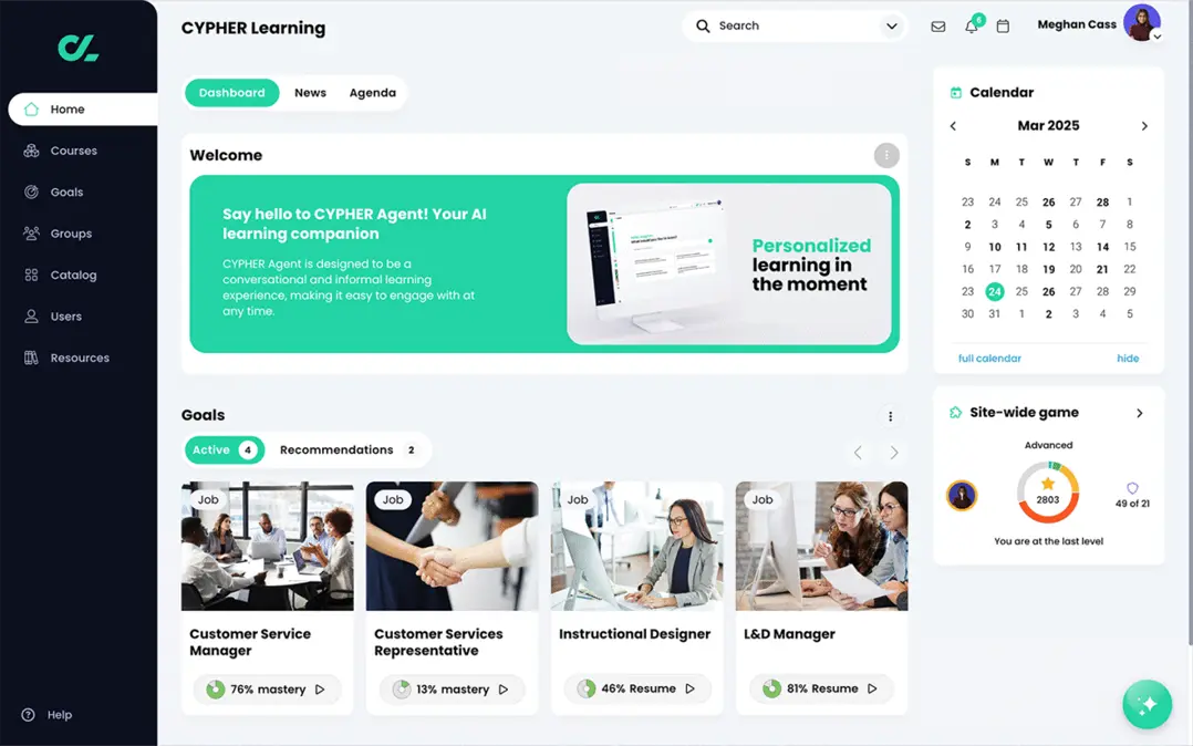 cypher learning as example of easy lms alternative