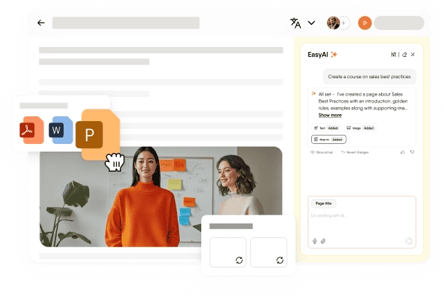 easygenerator as elearning authoring tool updated