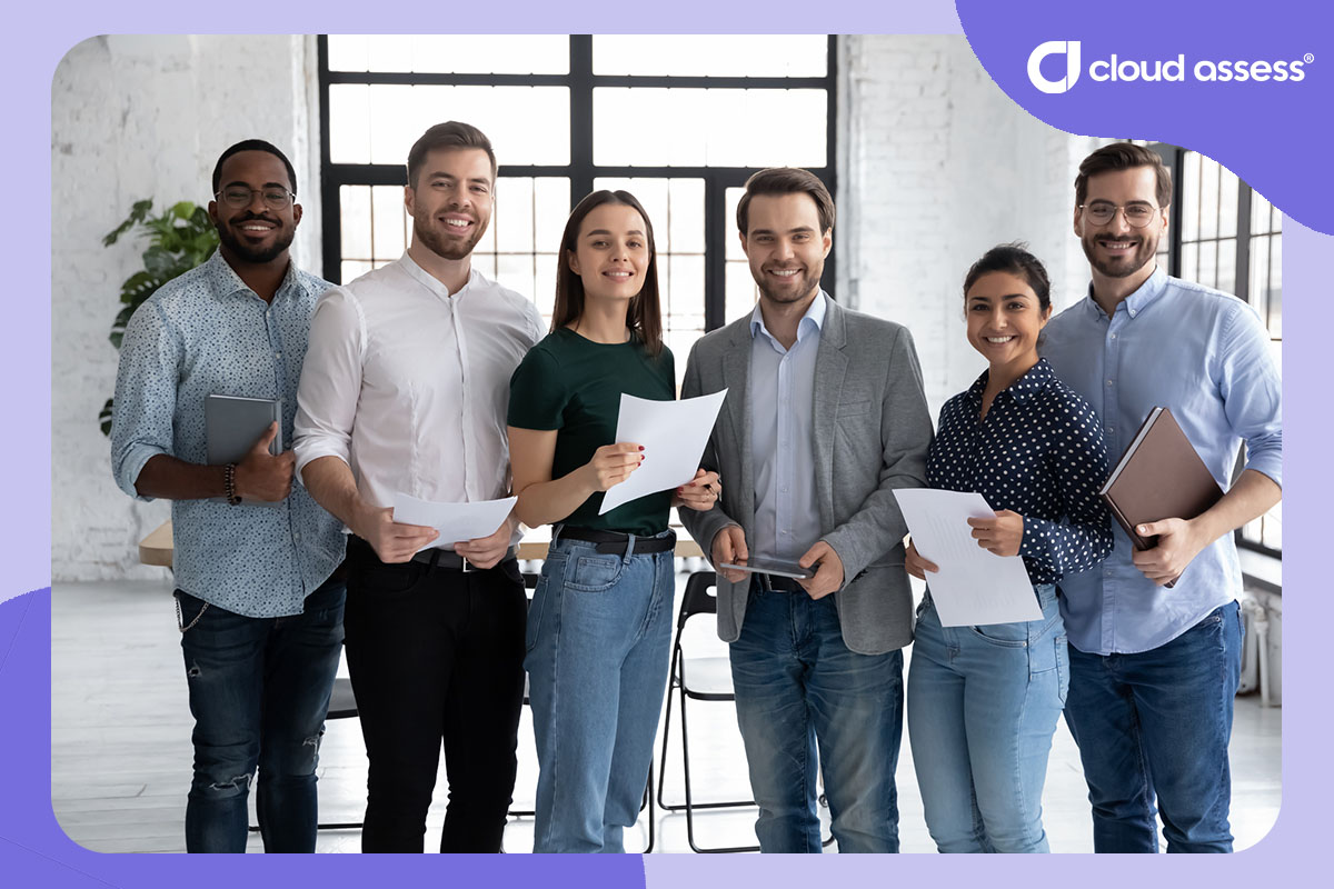 employees hold training certificates that they've achieved