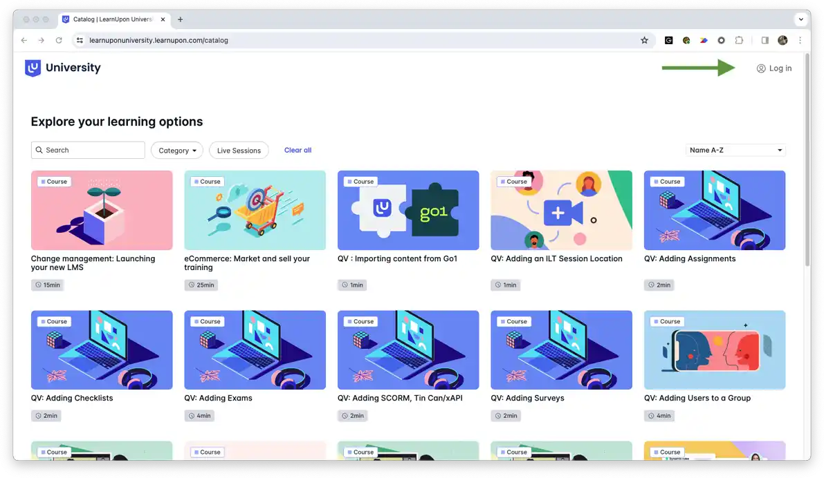 example of learnupon as docebo alternative
