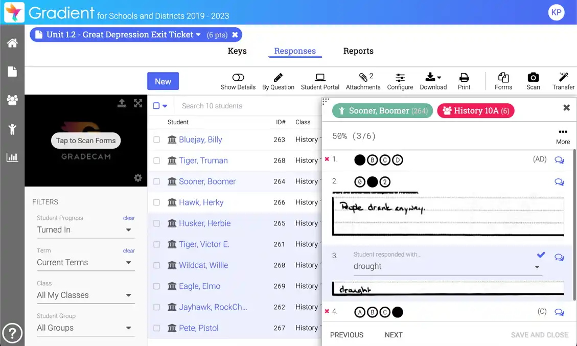 gradient as ai marking tool
