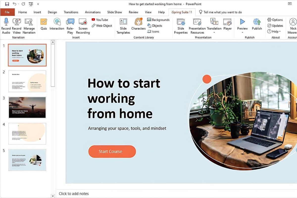 iSpring Suite Course Creator Solution