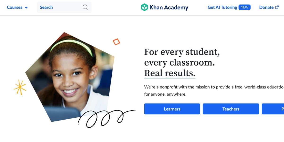 khan academy learning portal