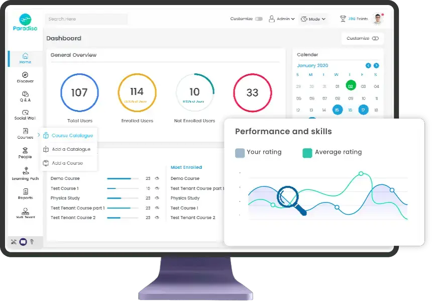 paradiso as example of easy lms alternative