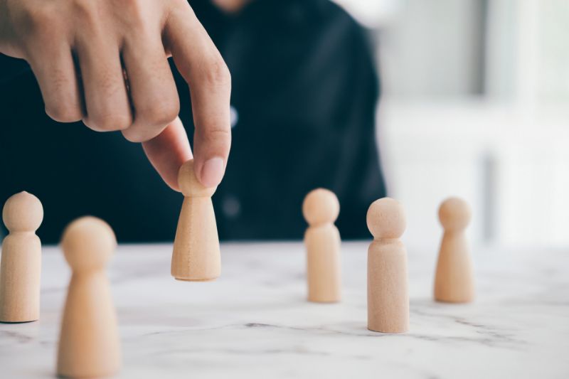 strategic workforce planning represented by figurines