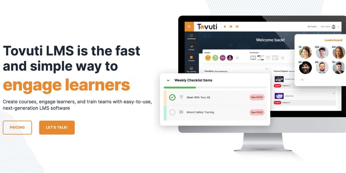 tovuti learning portal