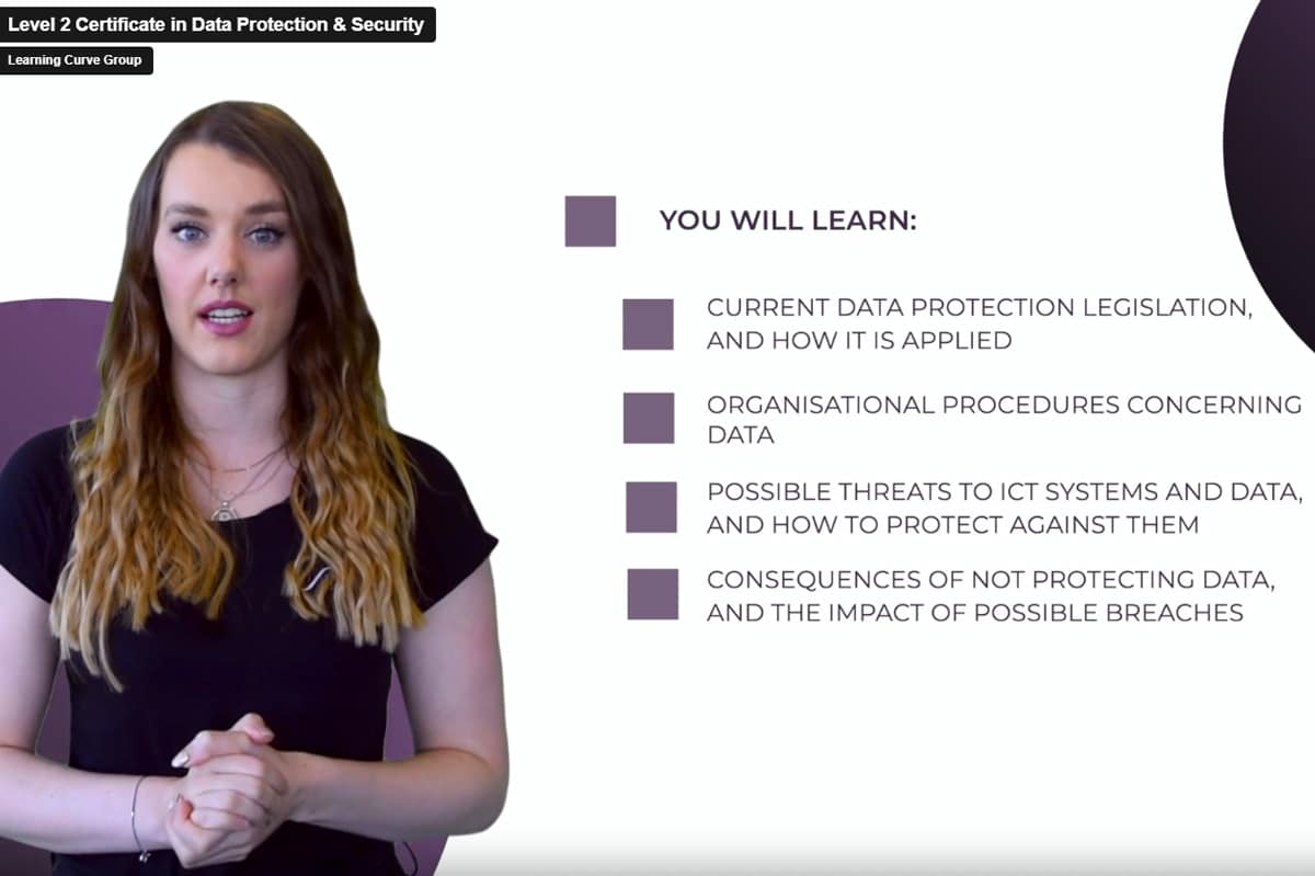 understanding data protection and data security compliance training course