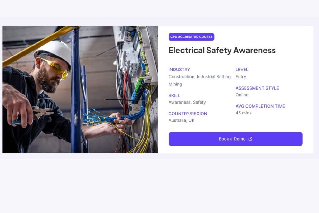 electrical safety awareness course