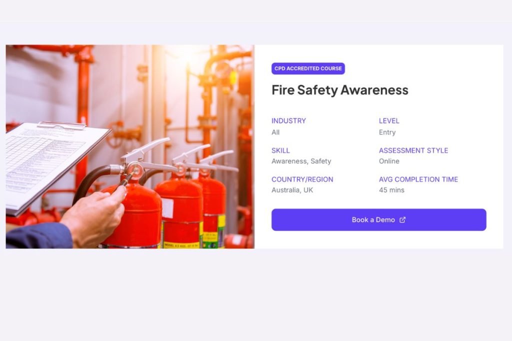fire safety awareness course
