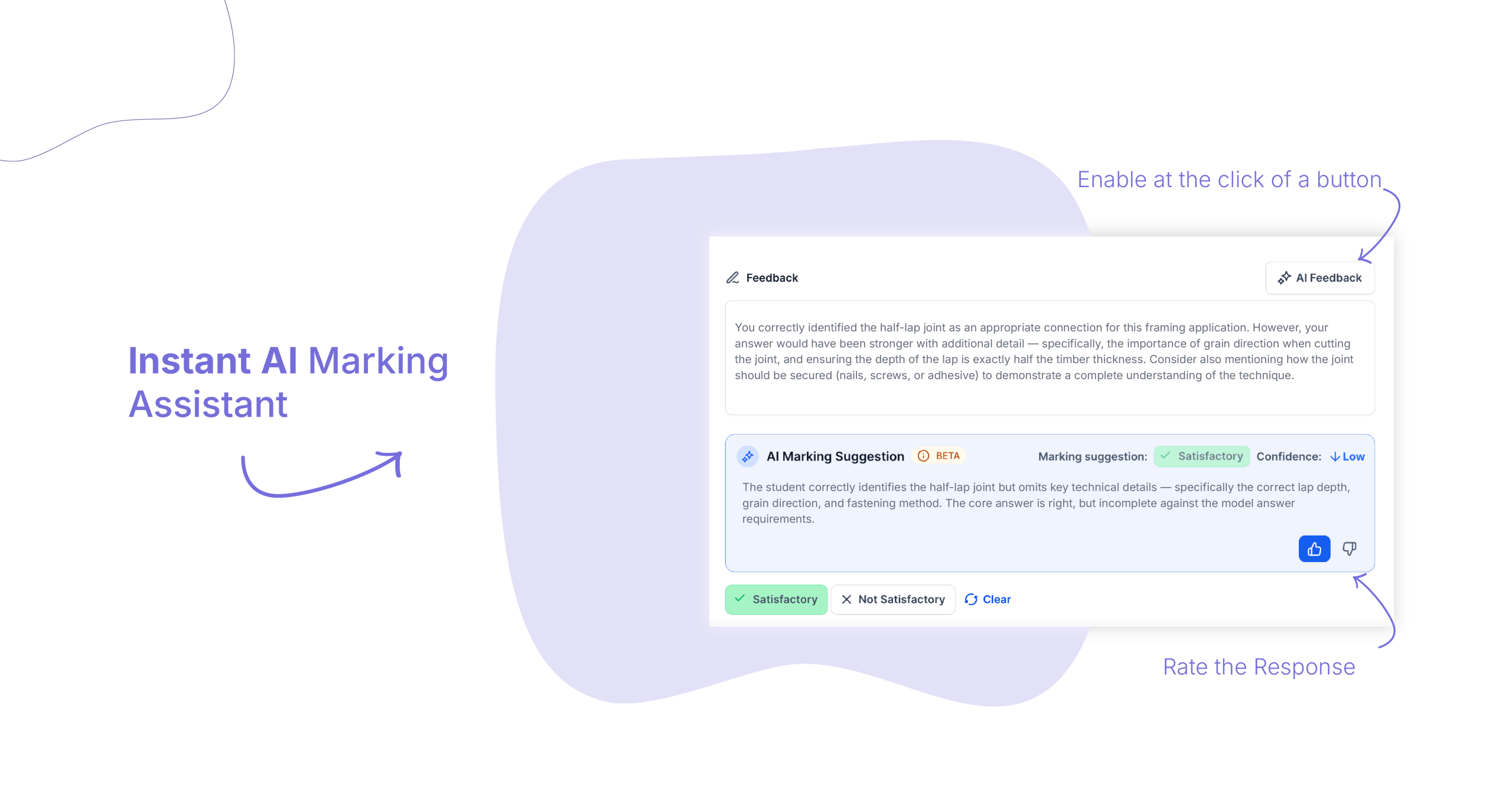 AI Marking Assistant - Cloud Assess LMS