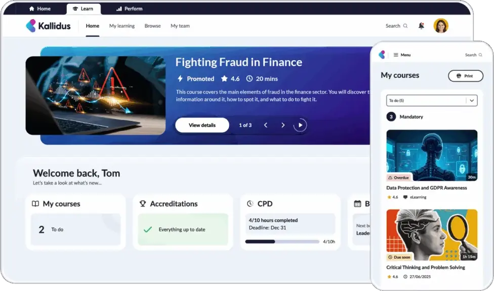 Kallidus Learn as an example of growth engineering alternative
