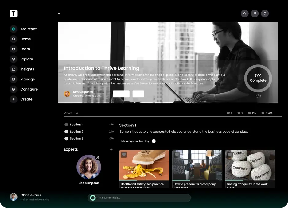 thrive learning as an example of buildempire alternative solution