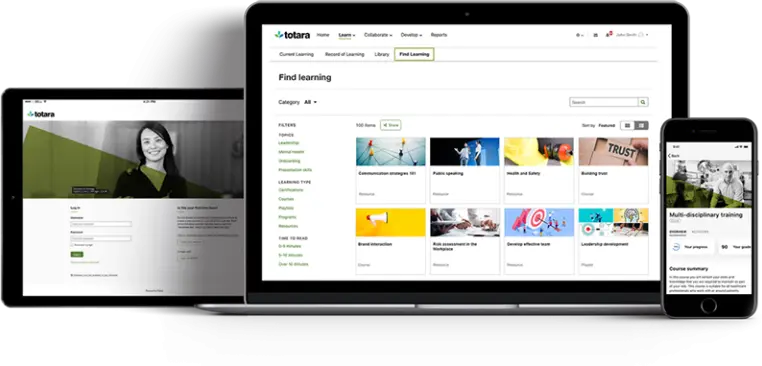 totara learn as a performance management system