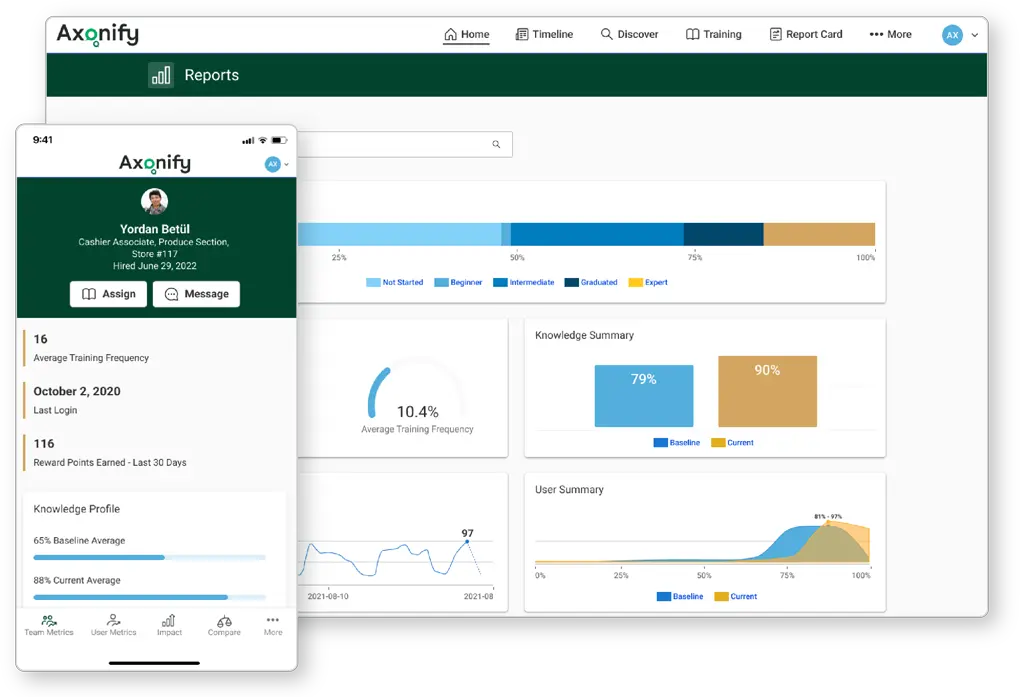 axonify as a sentrient alternative platform